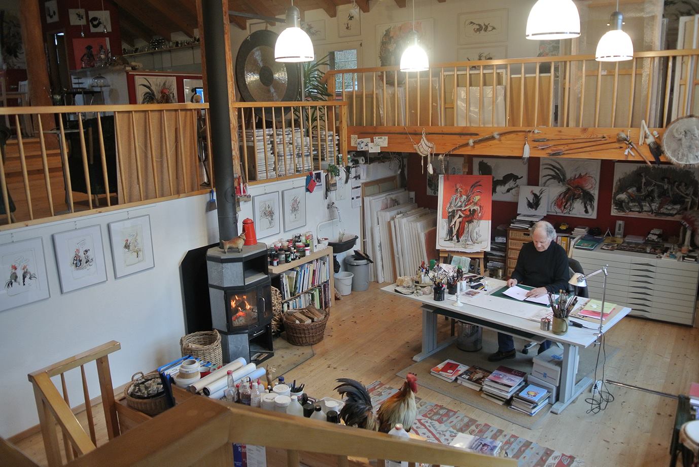 Atelier Charly Bühler in Wila