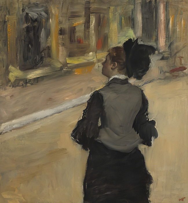 Edgar Degas Frau von hinten