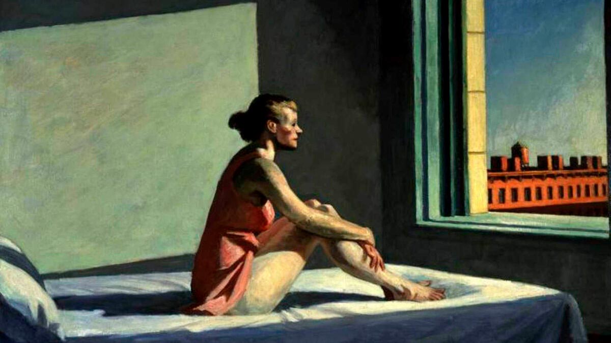 Edward Hopper. Morgensonne